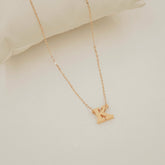 Personalized Alphabet Necklace 2.78 Grams, 18kt Gold